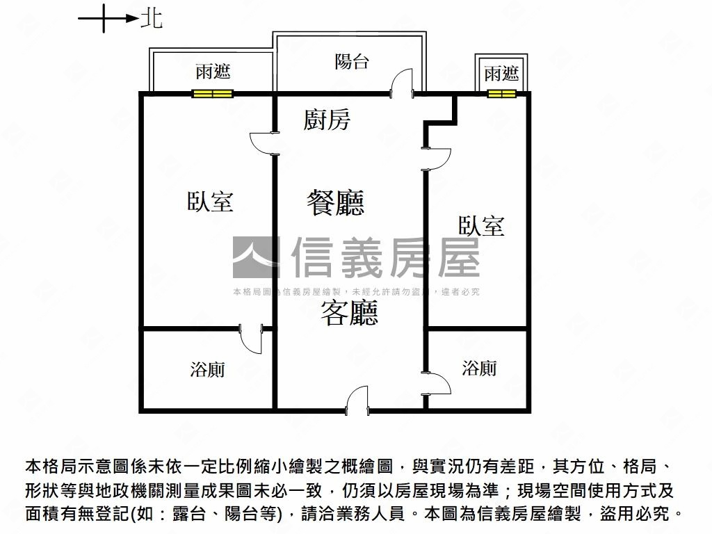 鑫左岸｜溫暖兩房車位房屋室內格局與周邊環境