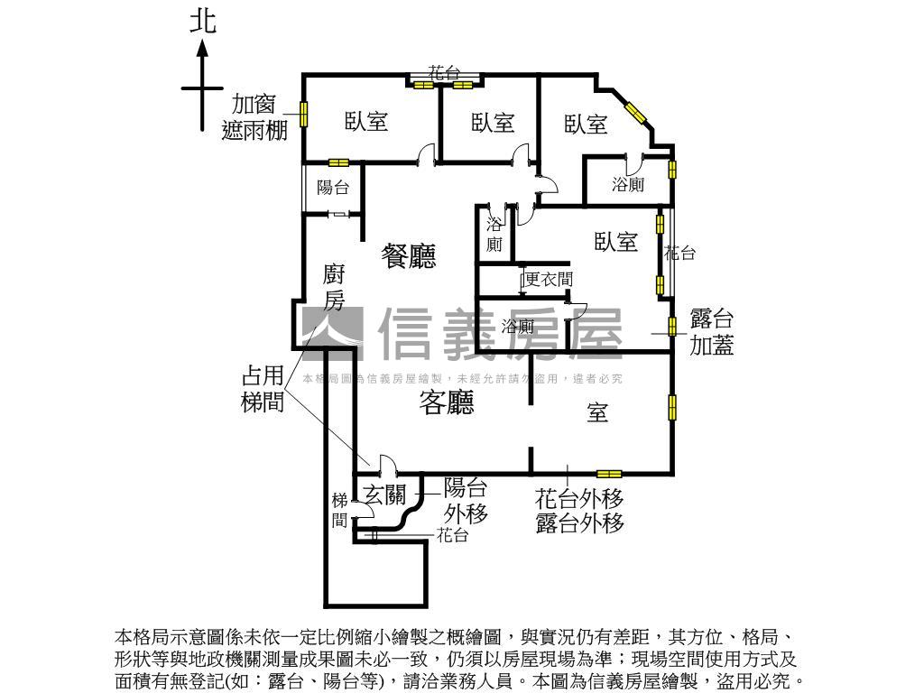 富比帝王宮四房雙車位房屋室內格局與周邊環境