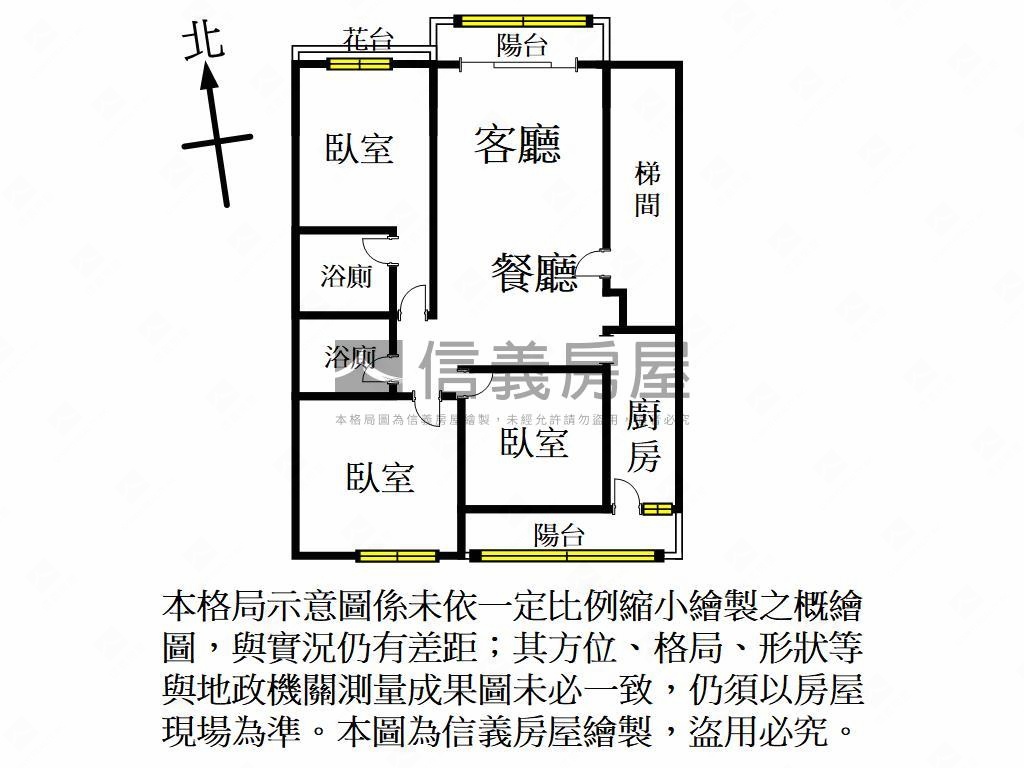 中壢。未來體育園區大三房房屋室內格局與周邊環境