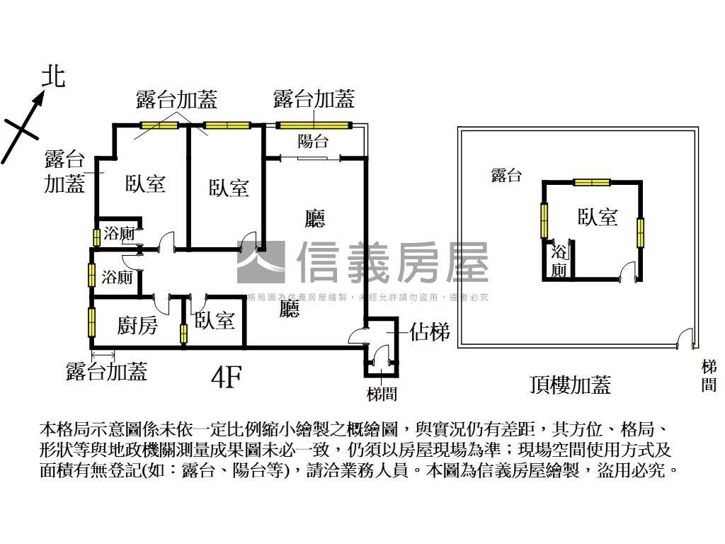 植物園明亮三房房屋室內格局與周邊環境