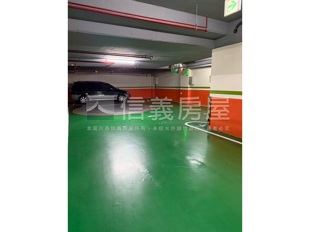 弘盛仁富質感三房平面車位房屋室內格局與周邊環境