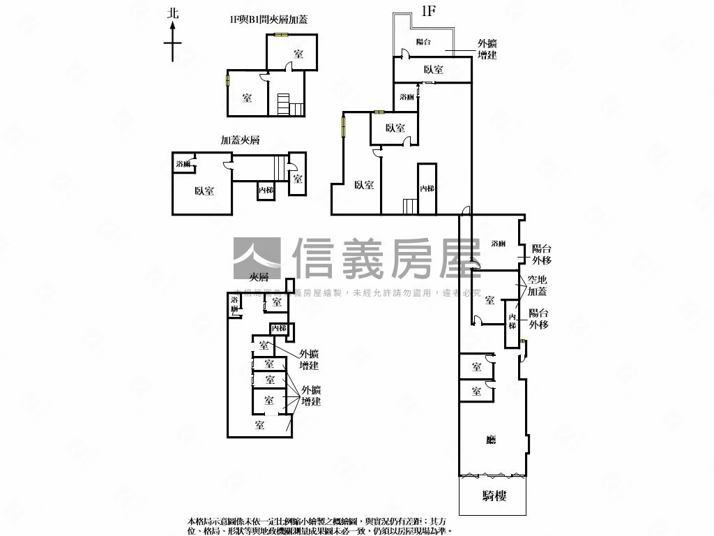 長安典藏挑高店面房屋室內格局與周邊環境