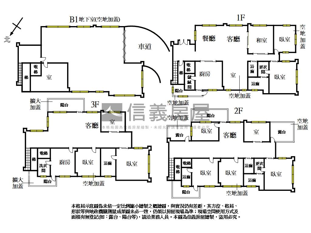 陽明山花園別墅房屋室內格局與周邊環境