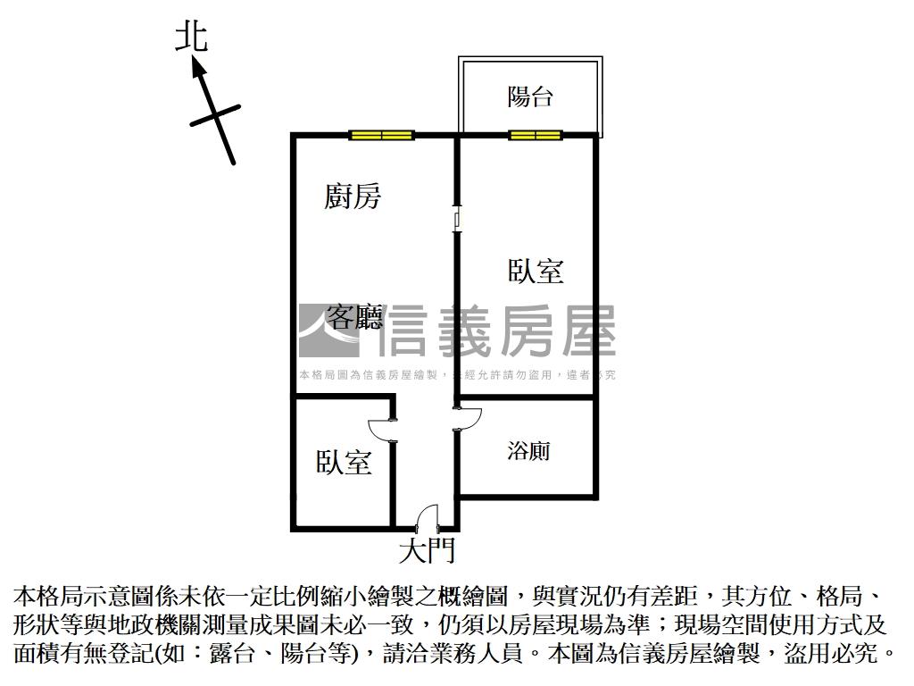 冠德心禾匯質感兩房房屋室內格局與周邊環境