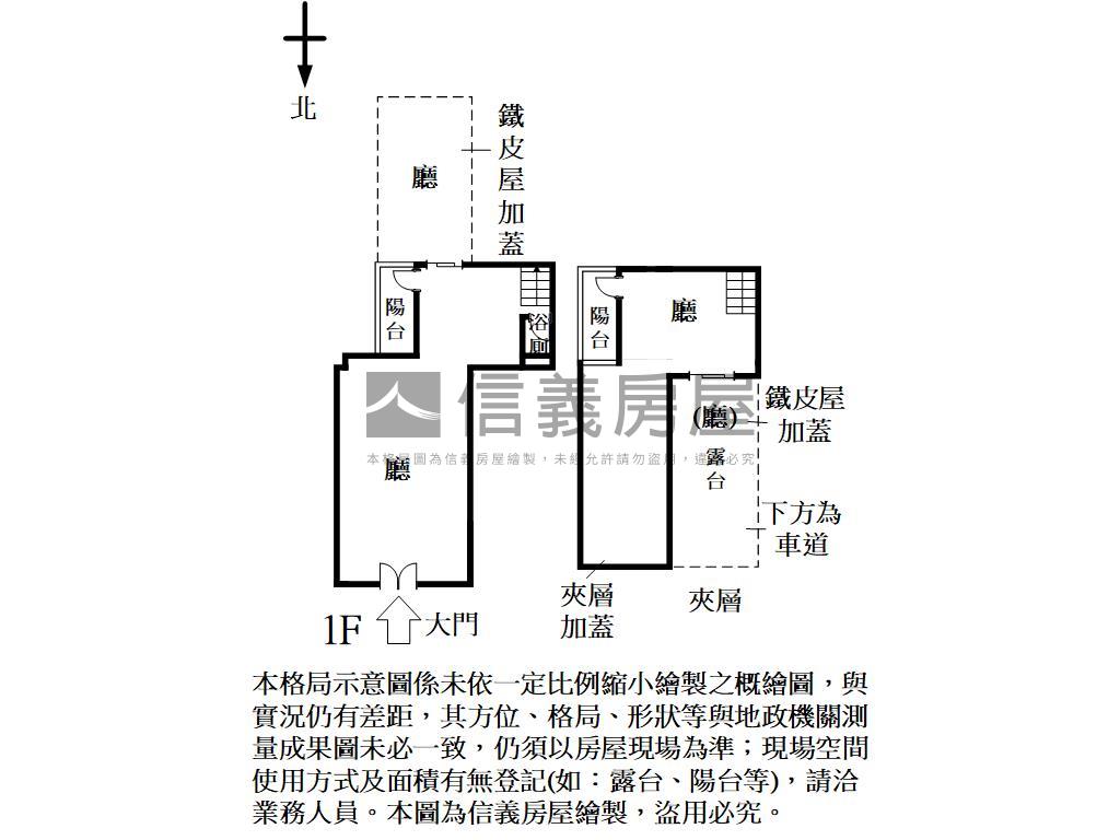 昌傑學學收租店面附車位房屋室內格局與周邊環境
