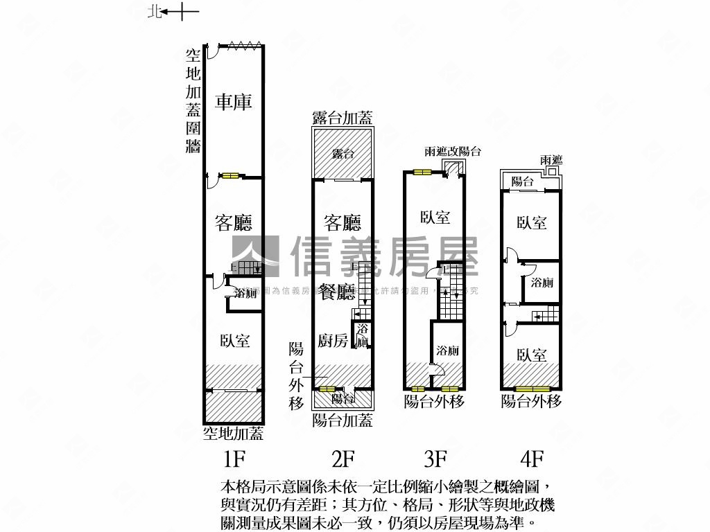 虎尾寮臨路漂亮車墅房屋室內格局與周邊環境