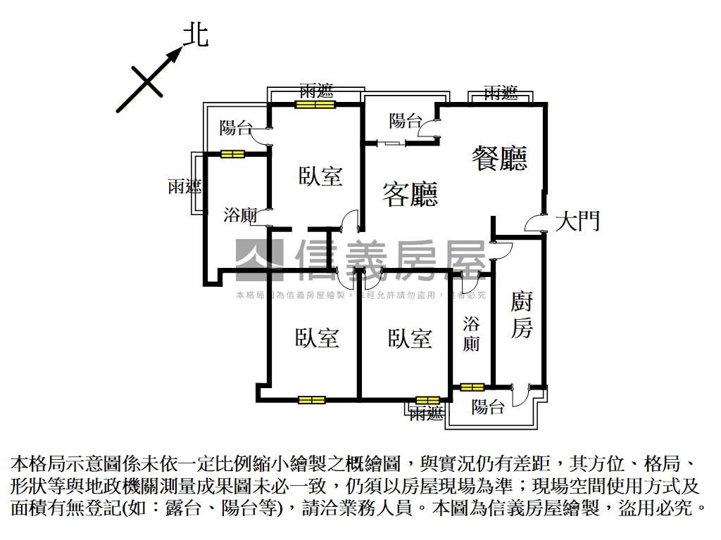 陽明帝景．真臻美房屋室內格局與周邊環境