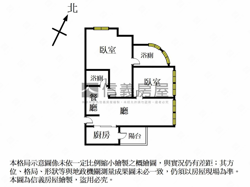 蒂芬尼２房車位房屋室內格局與周邊環境