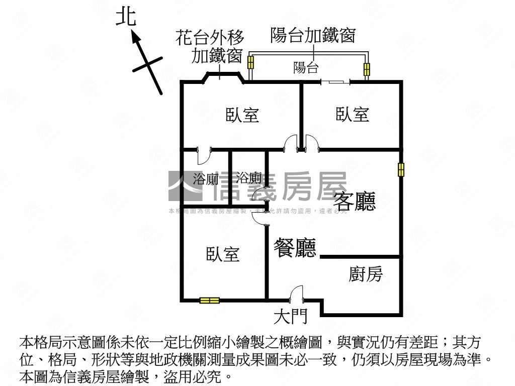 文山親家。高樓３房視野房屋室內格局與周邊環境