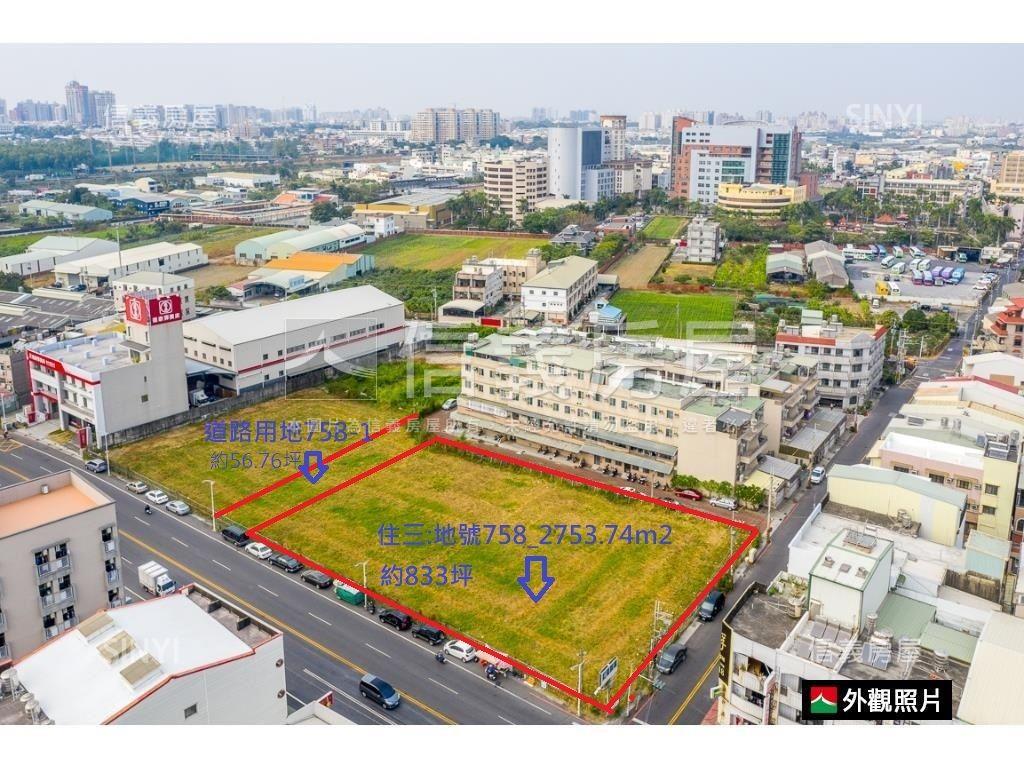 仁德住宅區三角地房屋室內格局與周邊環境