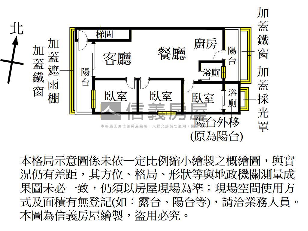 近市場公園美妝公寓房屋室內格局與周邊環境