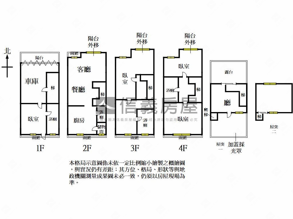 內壢後站前後臨路透天房屋室內格局與周邊環境
