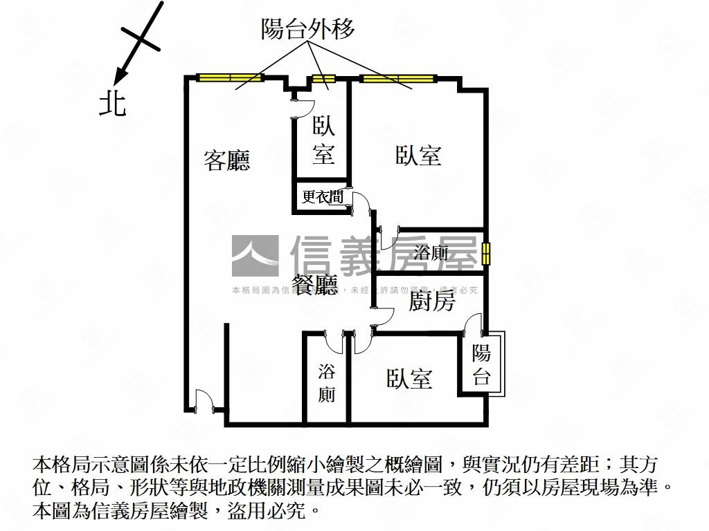 仁愛公園經典美三房車位房屋室內格局與周邊環境