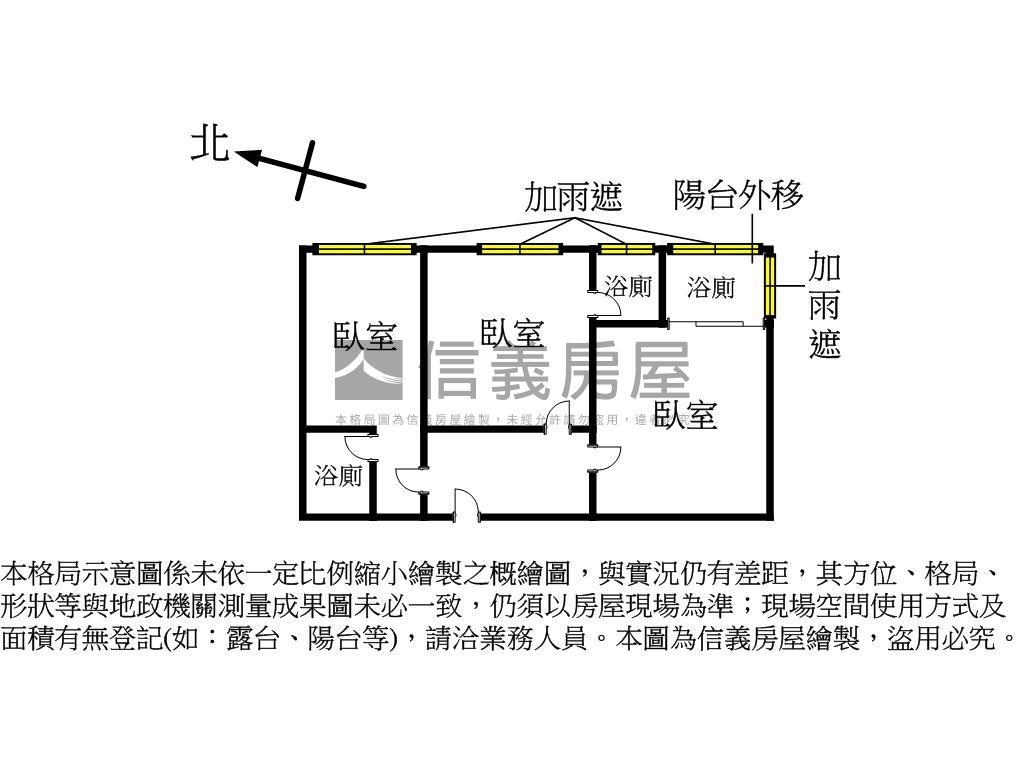 專任興大學園美三套房屋室內格局與周邊環境