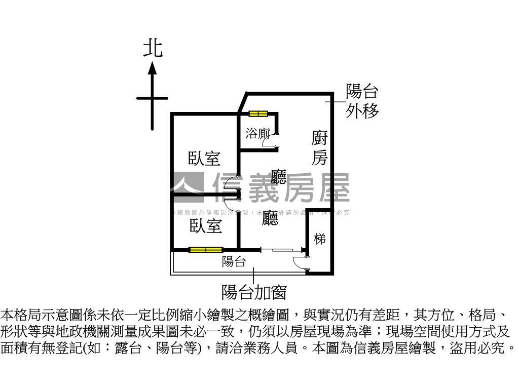 ＴＰＡＲＫ漂亮方正三樓房屋室內格局與周邊環境