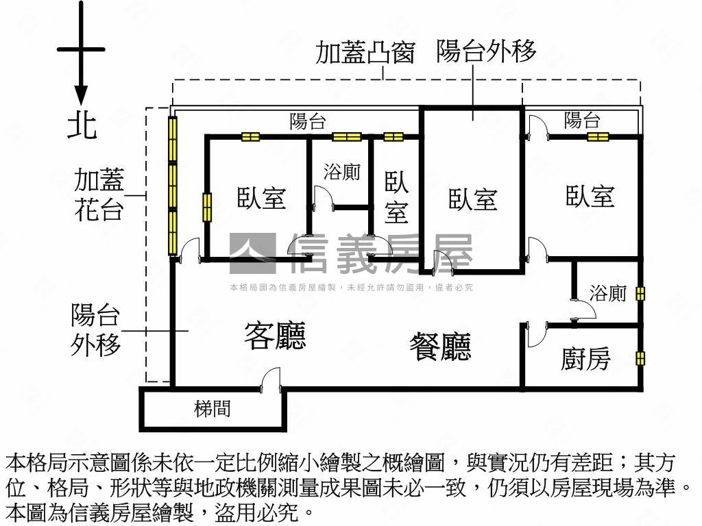 中正國中四房大美邸房屋室內格局與周邊環境