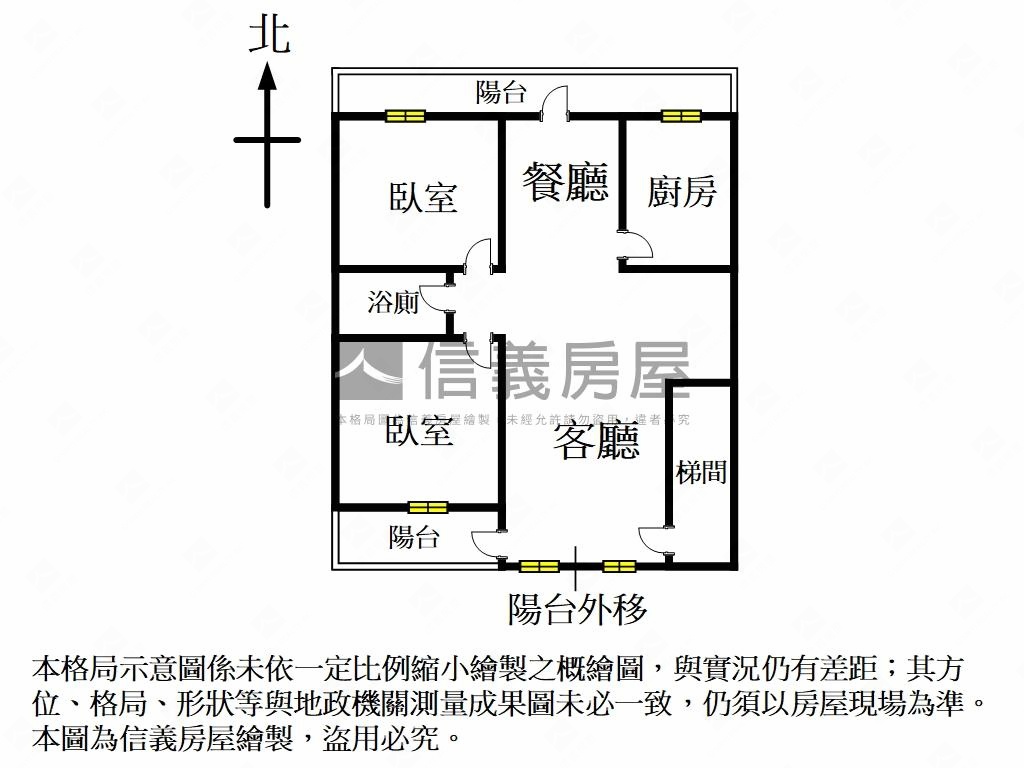大信街★低樓層正美寓房屋室內格局與周邊環境