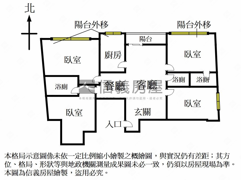 西門町稀有四房大戶房屋室內格局與周邊環境