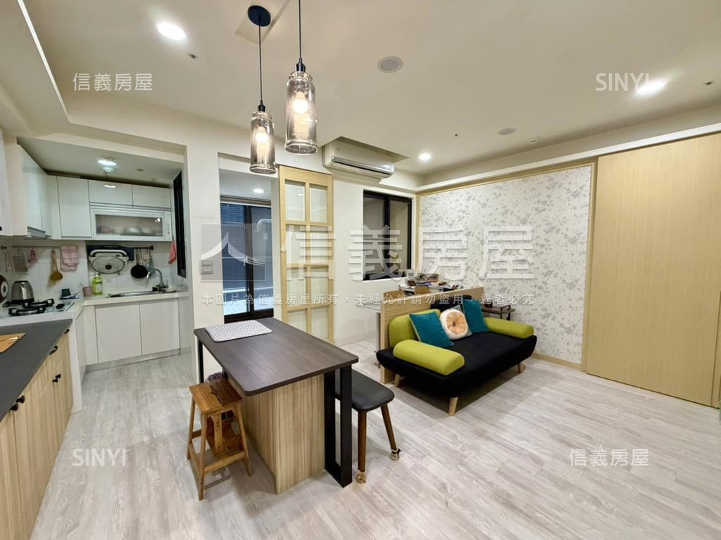 近成大美裝潢露臺兩房房屋室內格局與周邊環境