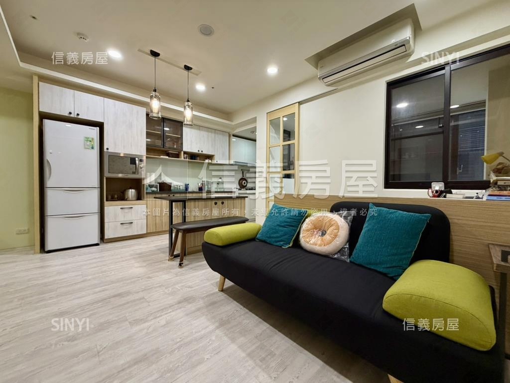 近成大美裝潢露臺兩房房屋室內格局與周邊環境