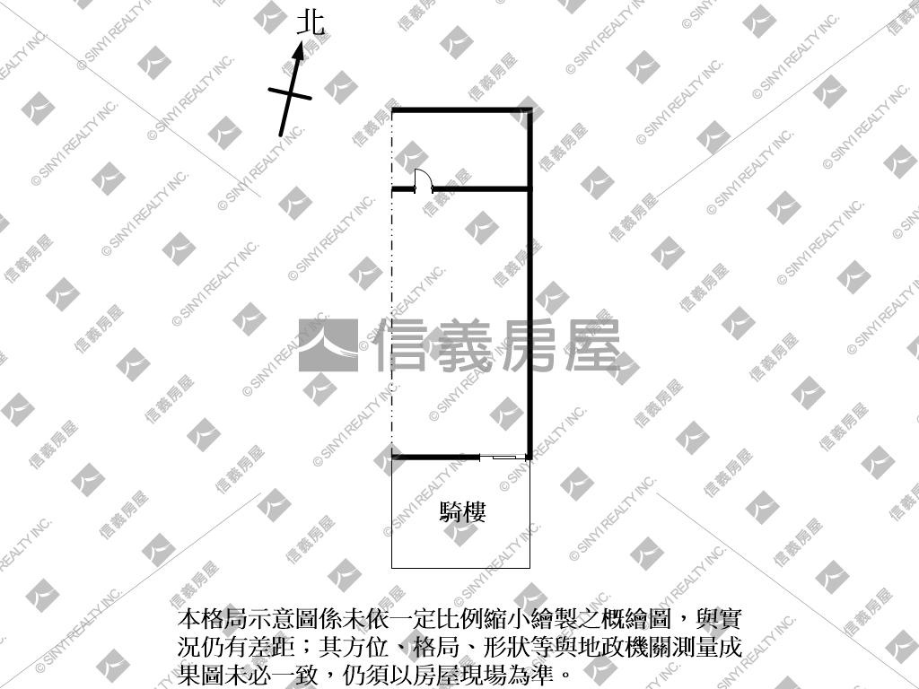 正中正路金店面房屋室內格局與周邊環境