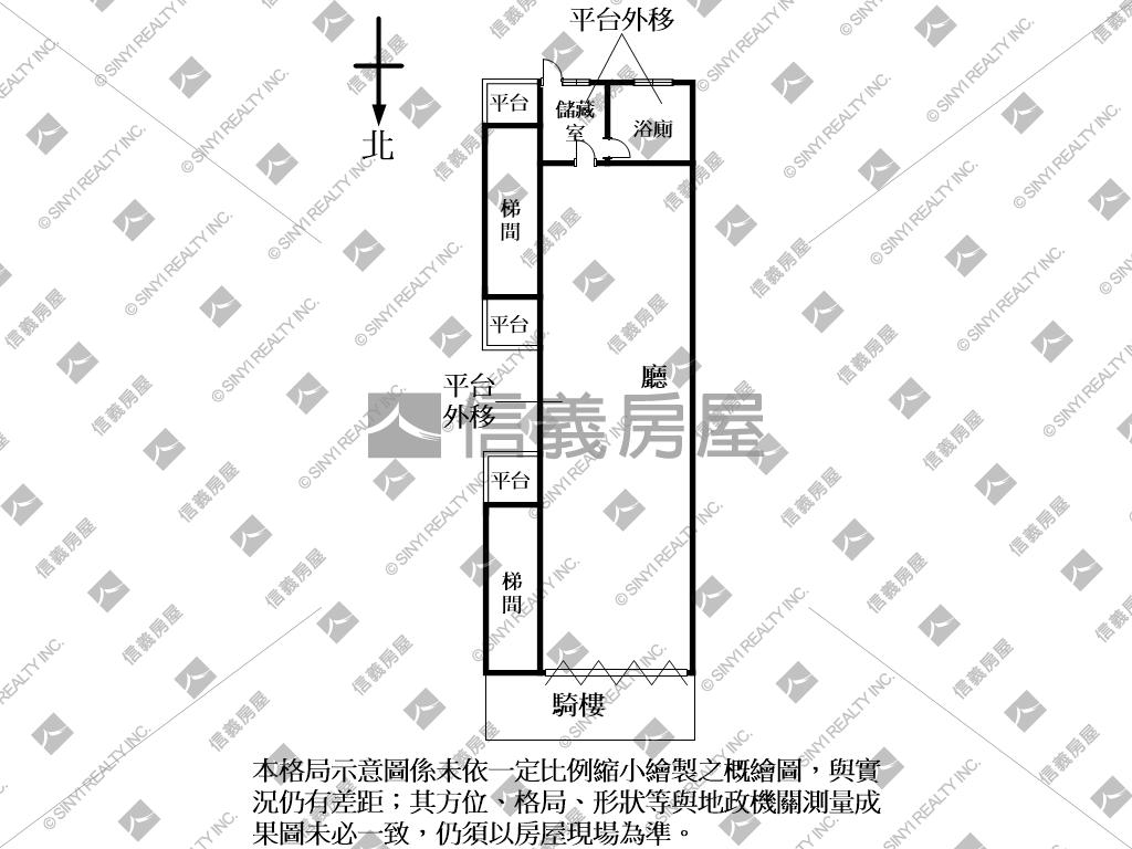 延平北路二段捷運市場店面房屋室內格局與周邊環境