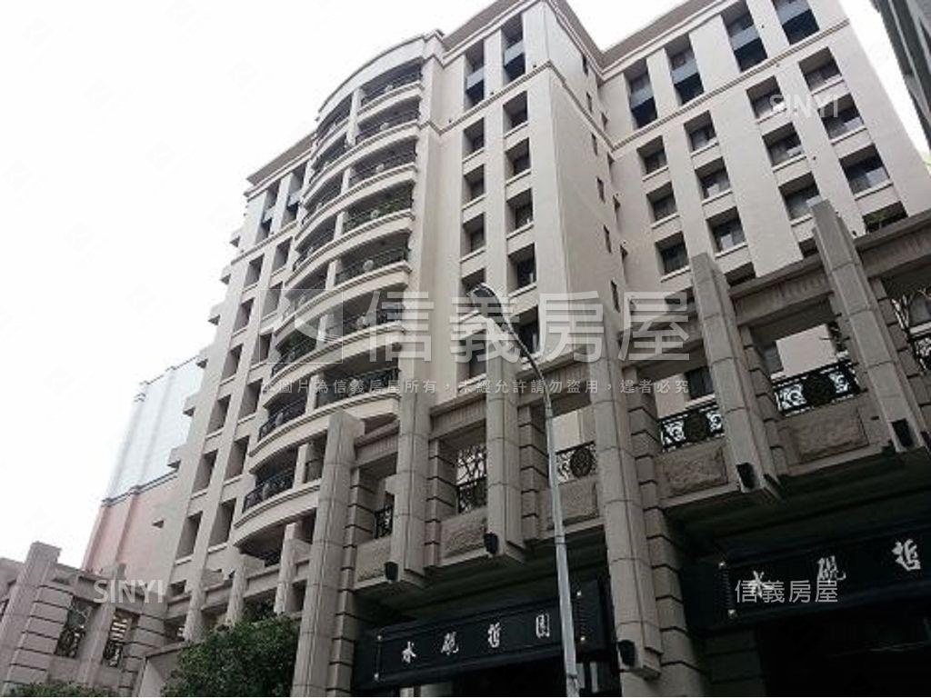 水硯哲園大三房Ｂ１平面車房屋室內格局與周邊環境