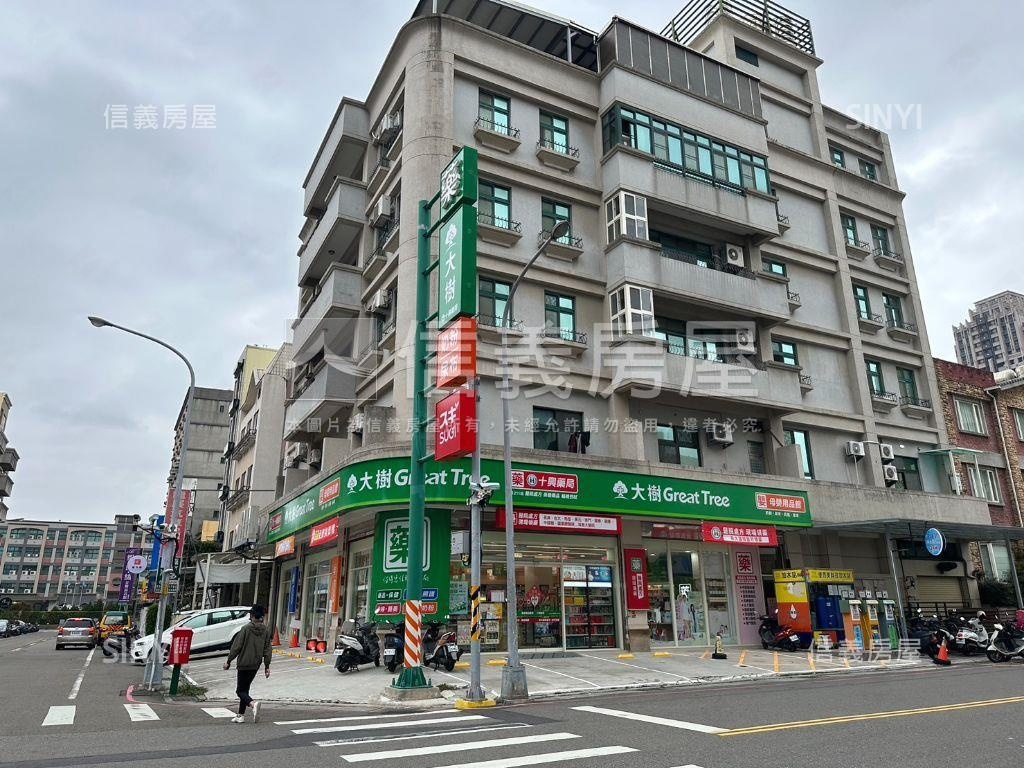 臻愛香榭黃金角間店面房屋室內格局與周邊環境