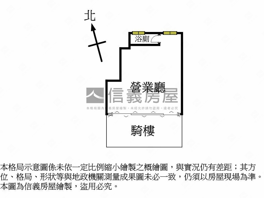 幸福台灣大面寬金店面房屋室內格局與周邊環境