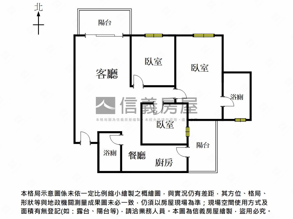 勝利國小三房平車房屋室內格局與周邊環境
