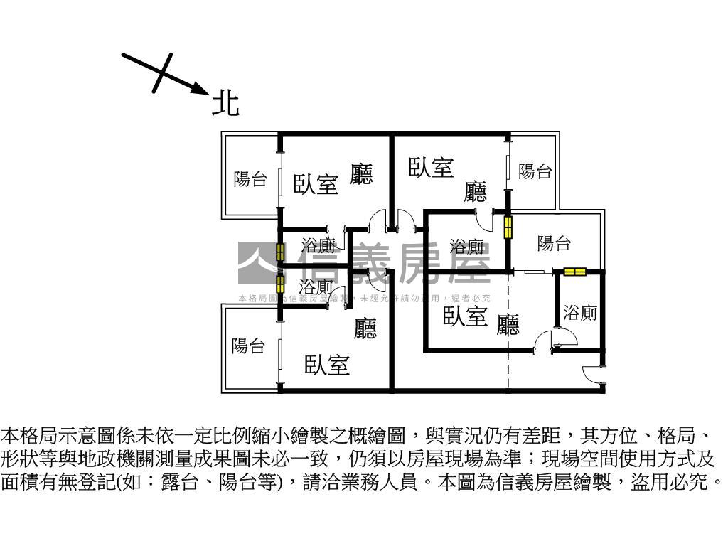 晟助常丰全新華廈挑高套房房屋室內格局與周邊環境