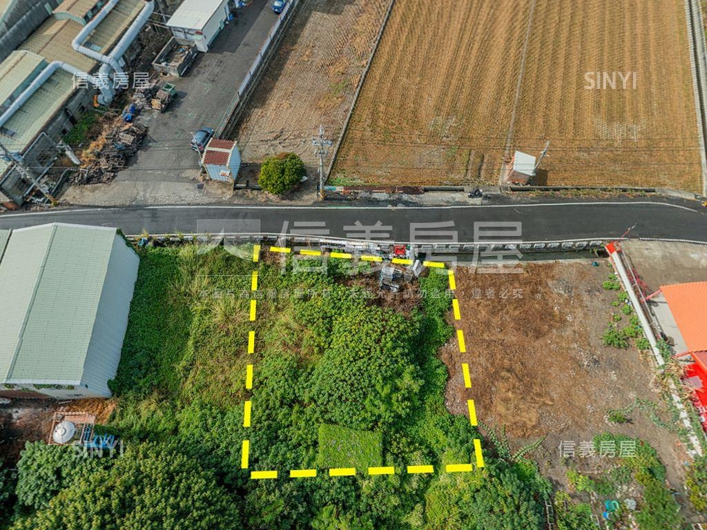 和美。三面臨路土地房屋室內格局與周邊環境