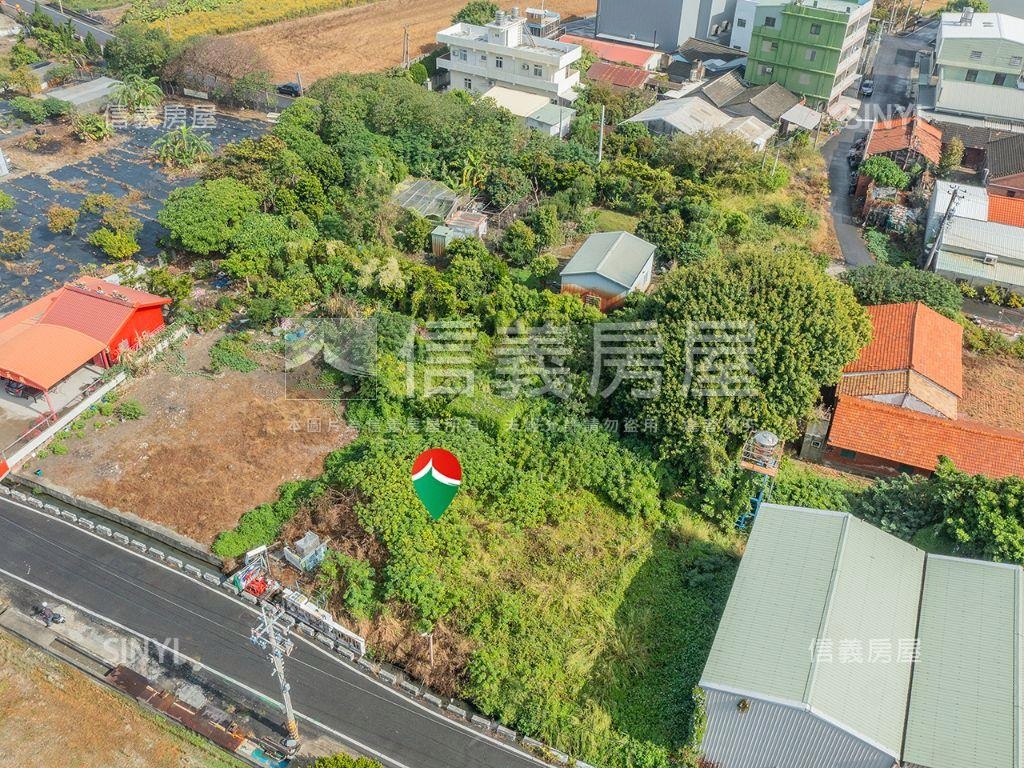 和美。三面臨路土地房屋室內格局與周邊環境