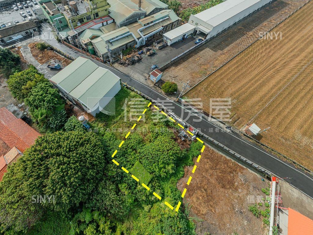 和美。三面臨路土地房屋室內格局與周邊環境