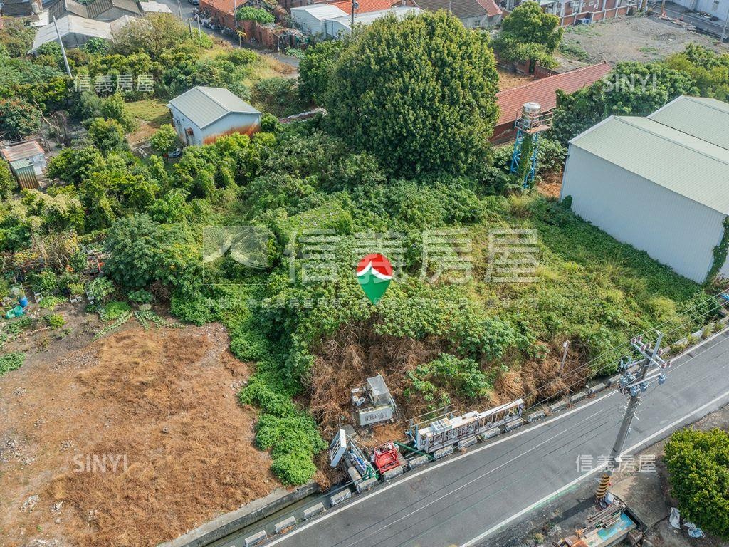和美。三面臨路土地房屋室內格局與周邊環境