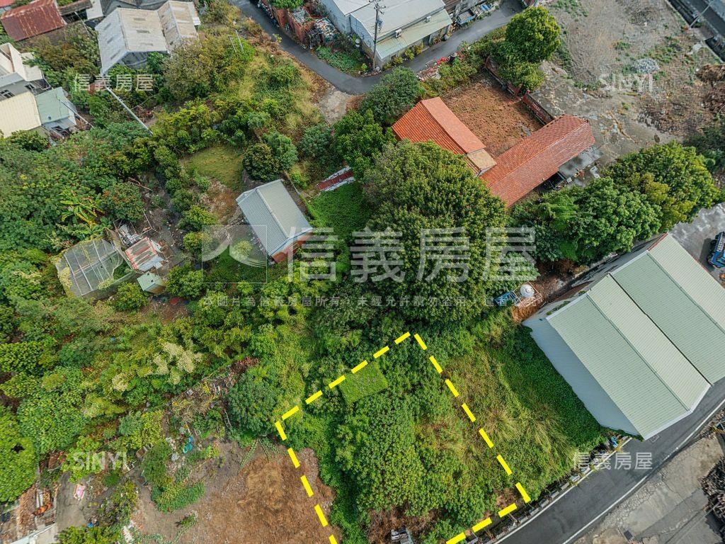 和美。三面臨路土地房屋室內格局與周邊環境