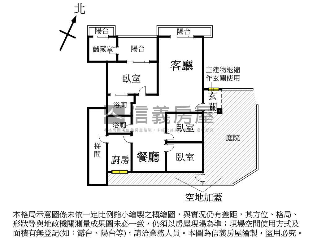 花園新城庭園美屋房屋室內格局與周邊環境
