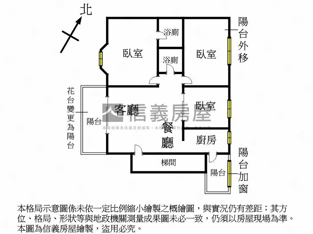 專簽★翰林世家三房學區宅房屋室內格局與周邊環境