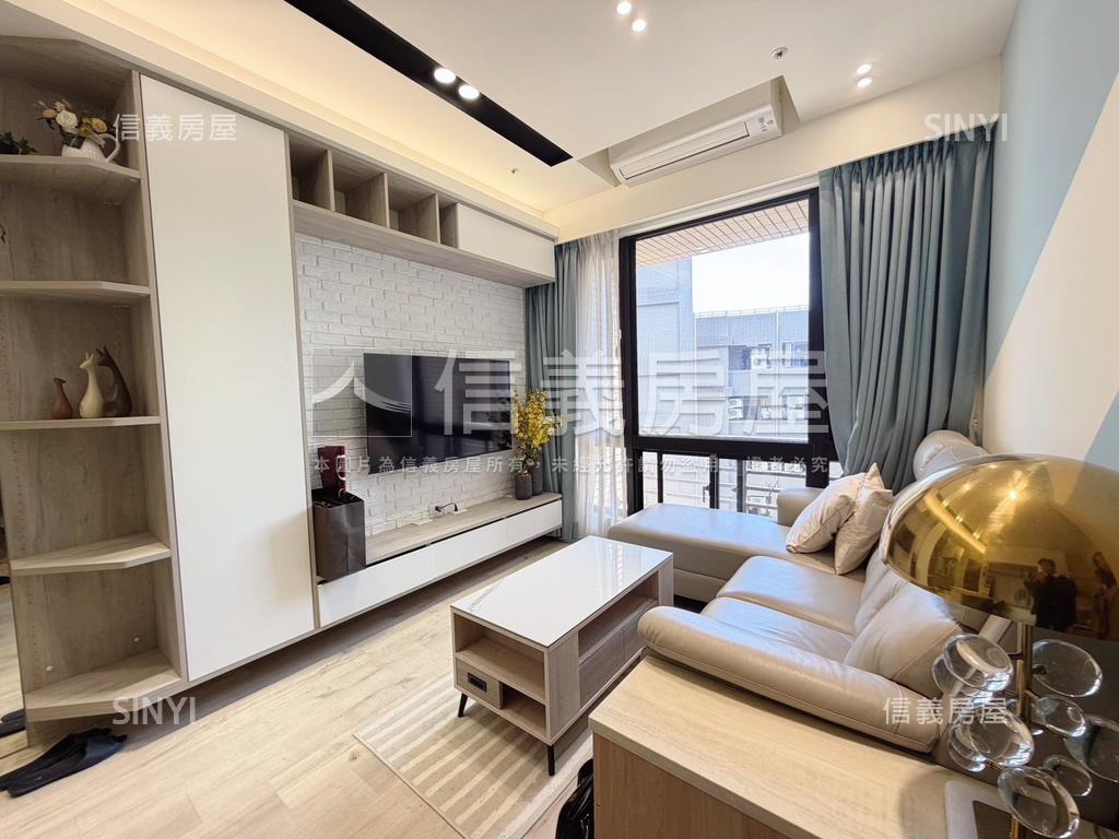 長堤精美裝潢兩房平面車房屋室內格局與周邊環境