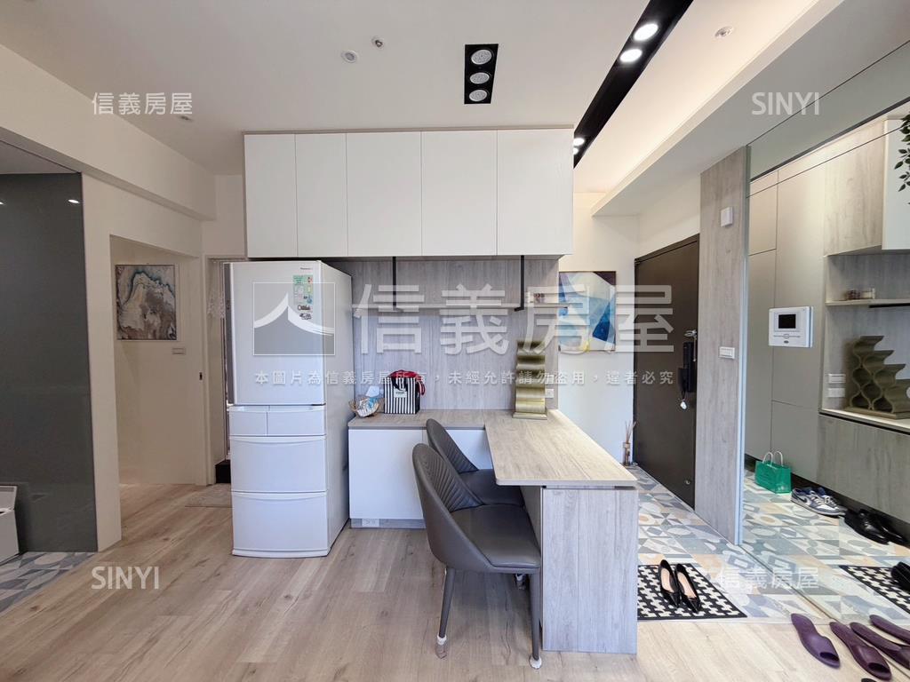 長堤精美裝潢兩房平面車房屋室內格局與周邊環境