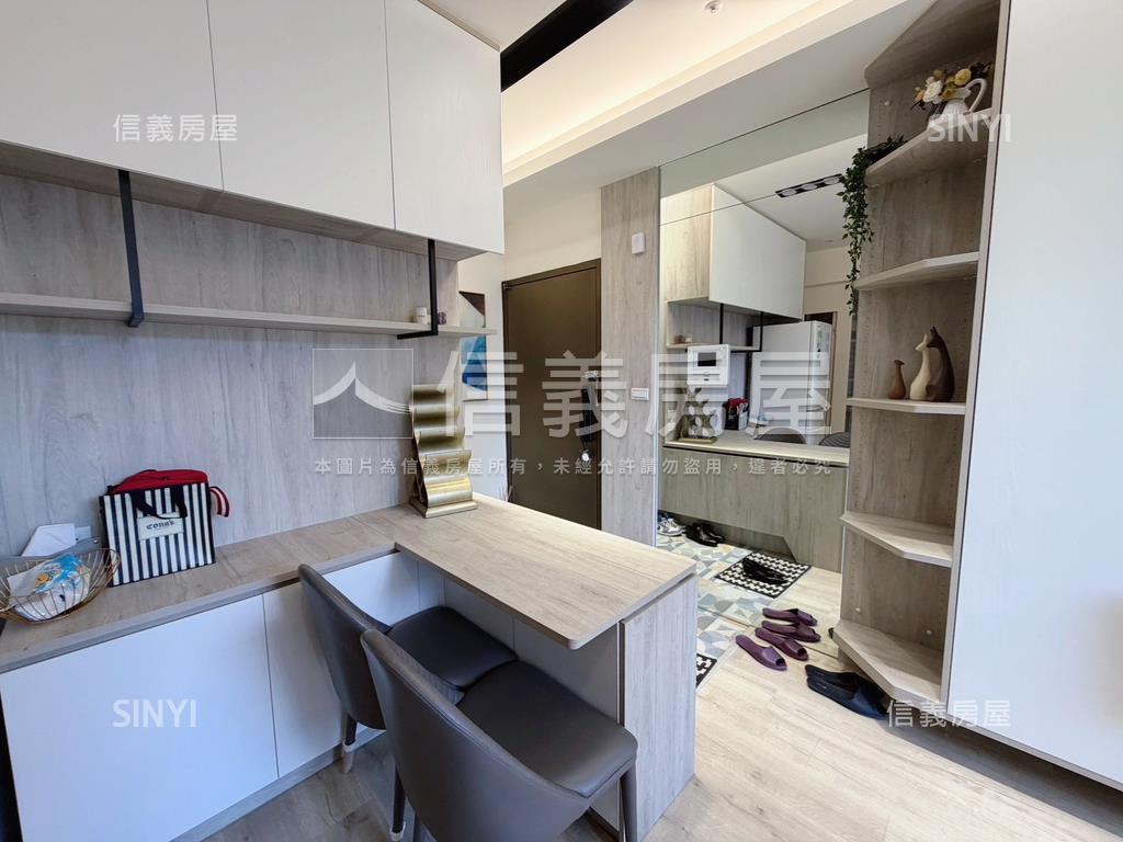 長堤精美裝潢兩房平面車房屋室內格局與周邊環境