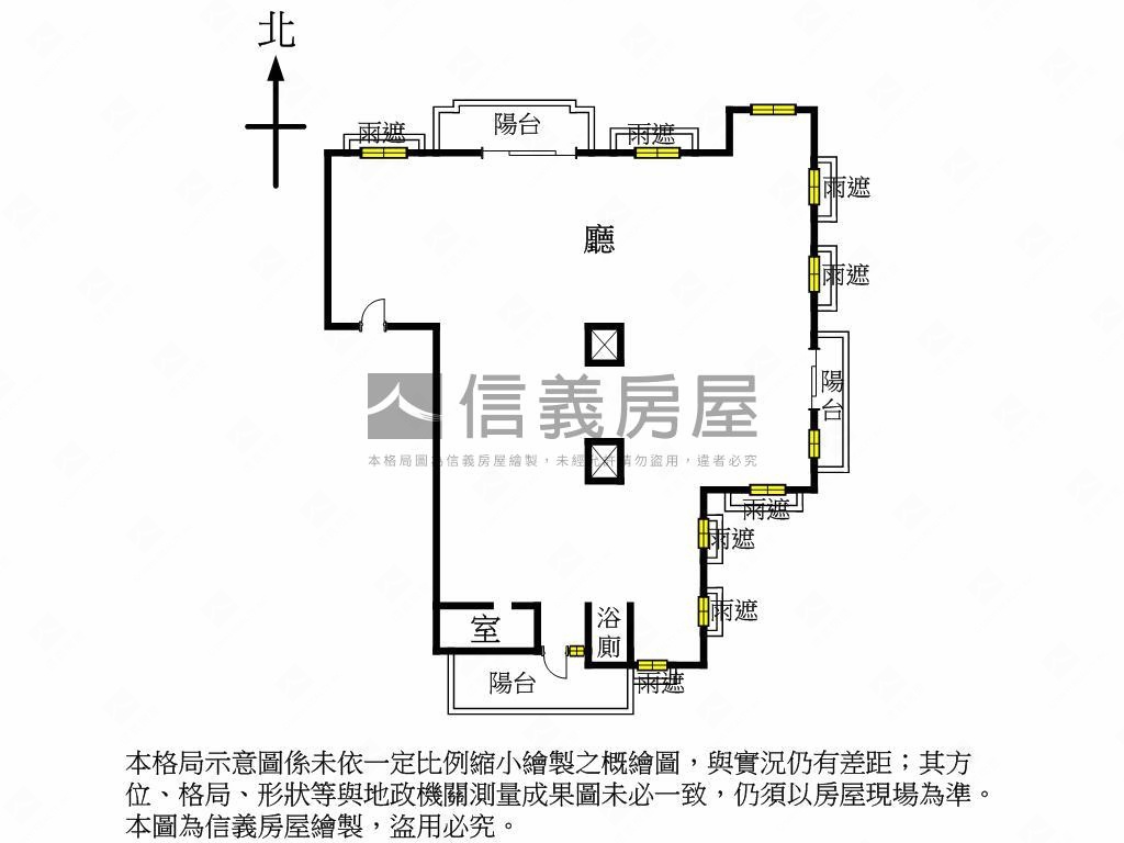 京城帝王雙車位房屋室內格局與周邊環境