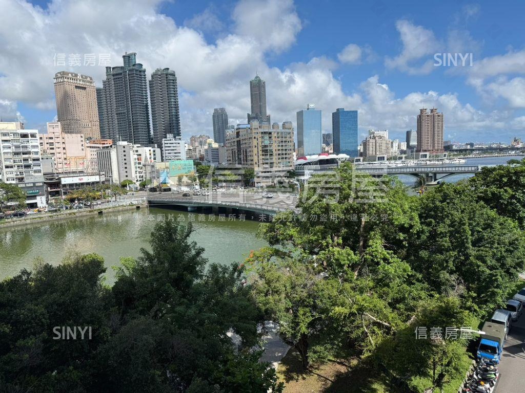 愛河首排河景四房房屋室內格局與周邊環境