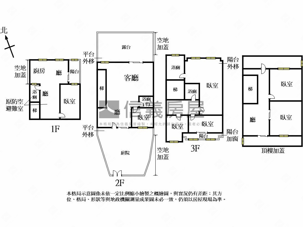 樹海環抱公園透天房屋室內格局與周邊環境