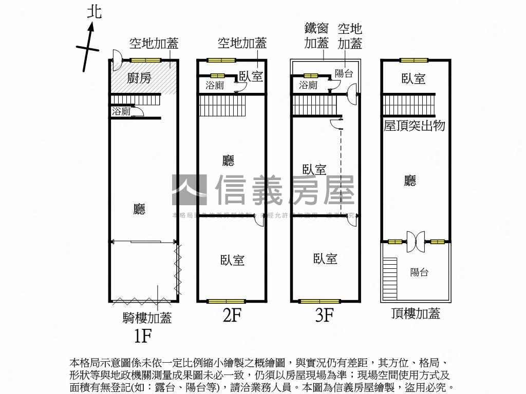 仁美熱鬧騎樓店面房屋室內格局與周邊環境