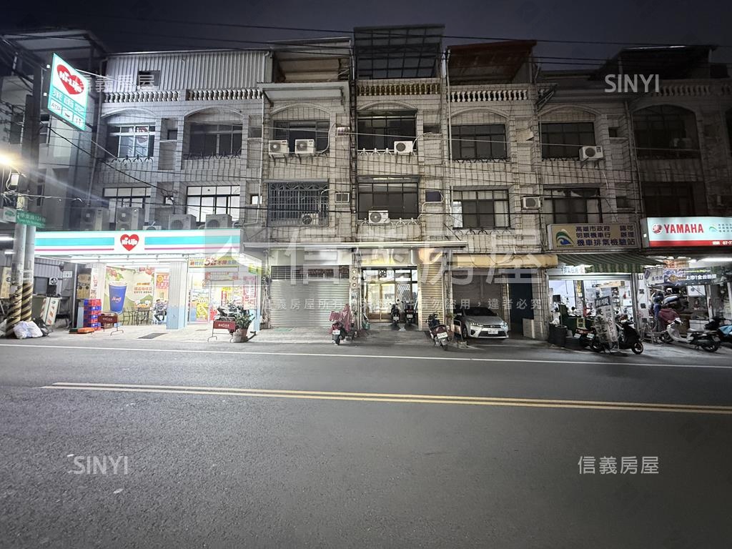 仁美熱鬧騎樓店面房屋室內格局與周邊環境