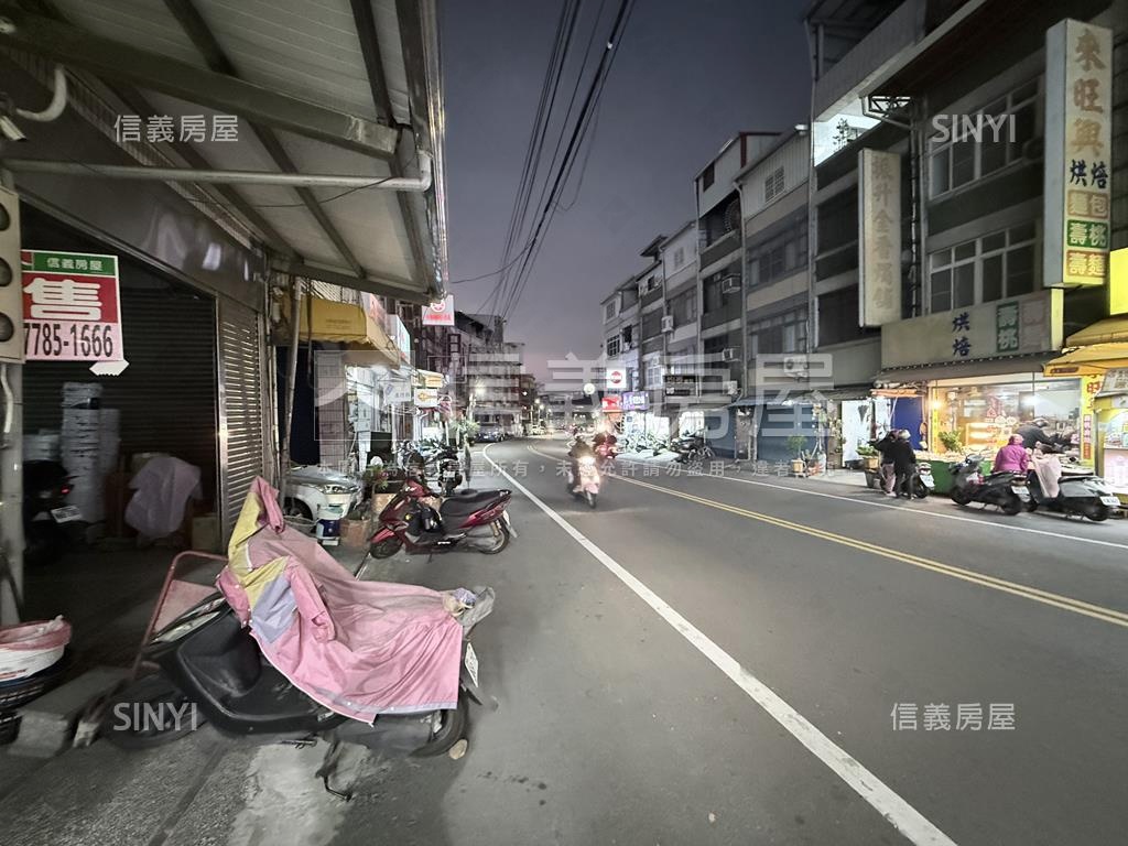 仁美熱鬧騎樓店面房屋室內格局與周邊環境