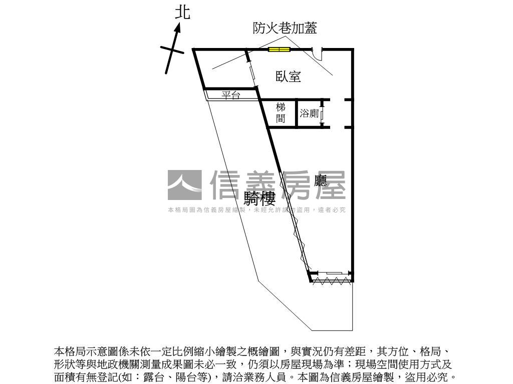 【三角窗】顯目寬店面房屋室內格局與周邊環境
