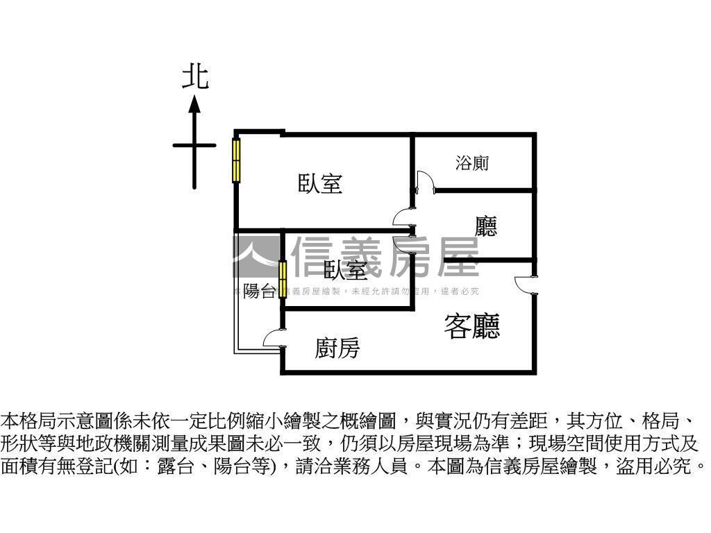 中央公園！輕裝潢兩房平車房屋室內格局與周邊環境