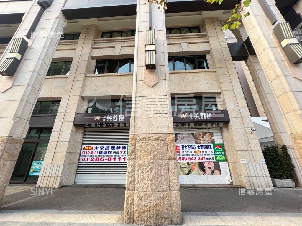 藝文核心麥當勞旁面寬店面房屋室內格局與周邊環境